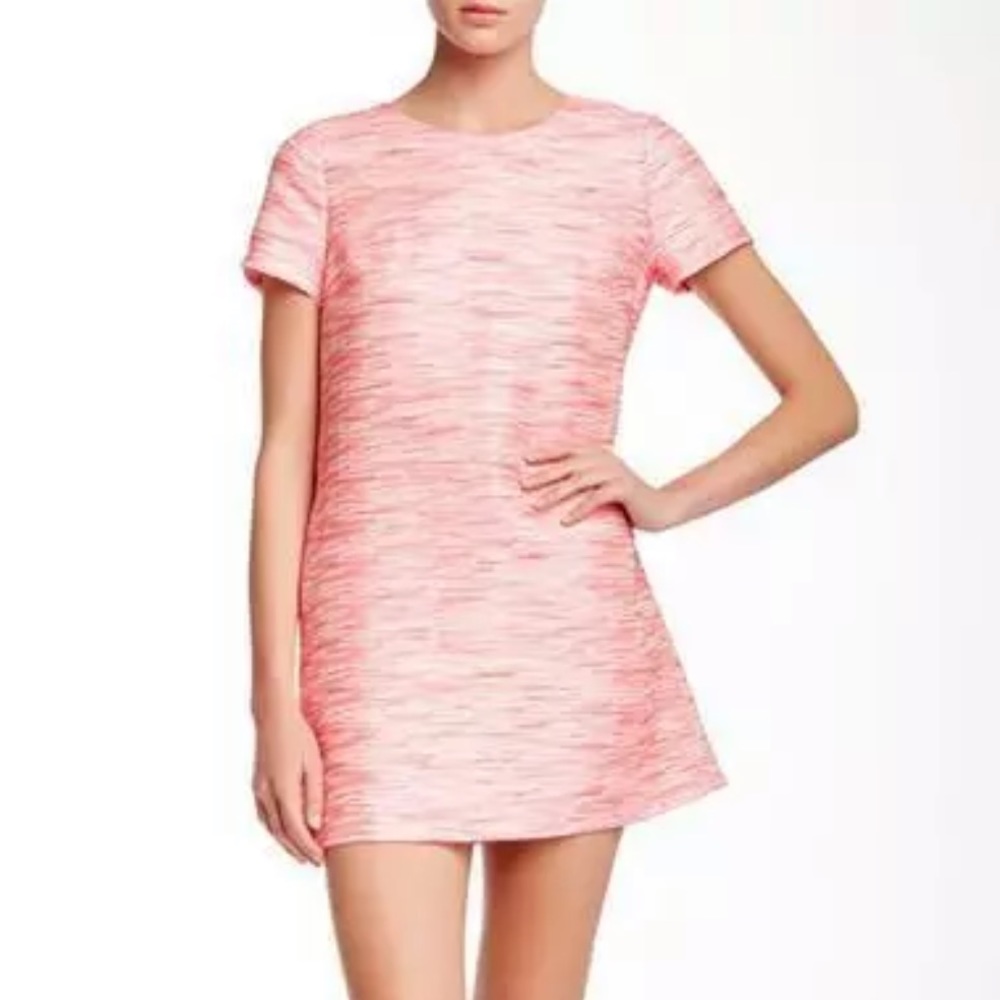Cece by Cynthia Steffe pink shift dress 0